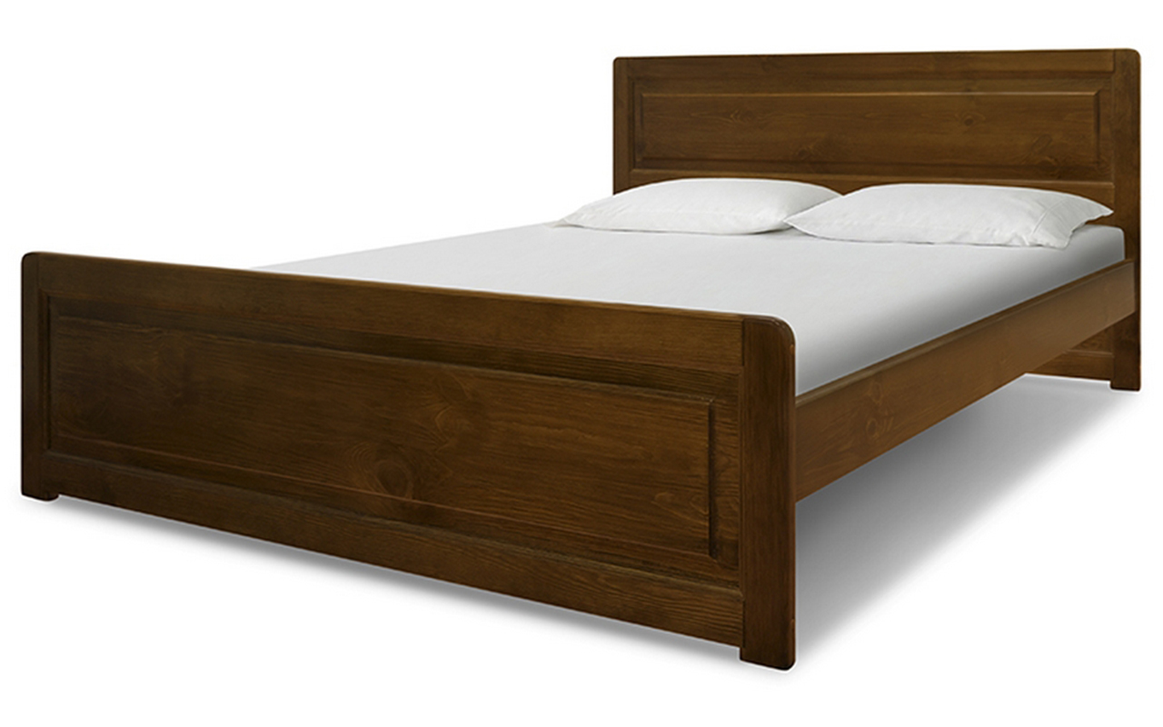 фото: Кровать ВМК-Шале Деревянные Грин 120x190 см